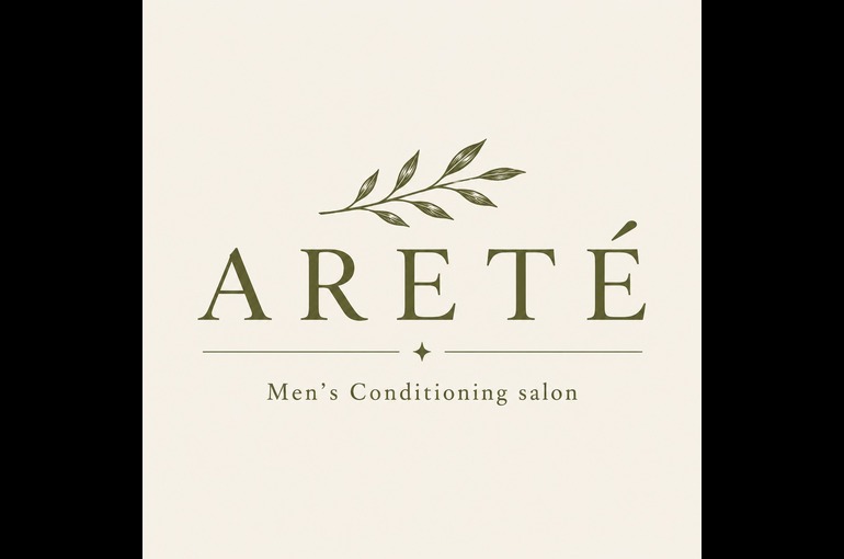 ARETÉ Men’s Conditioning salonの正式ロゴ｜ブログのご案内